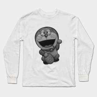 Gangsta Doraemon Long Sleeve T-Shirt